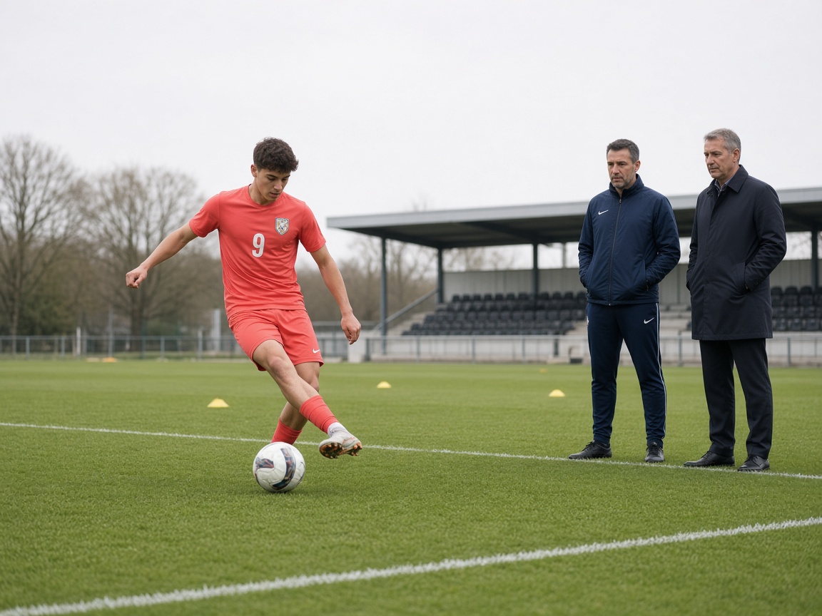 Put talent where a club can find it.